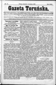 Gazeta Toruńska 1897, R. 31 nr 74