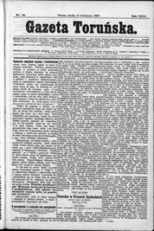 Gazeta Toruńska 1897, R. 31 nr 85