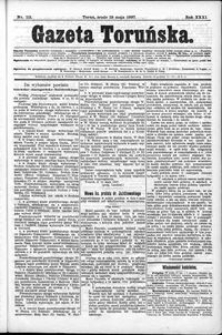 Gazeta Toruńska 1897, R. 31 nr 113