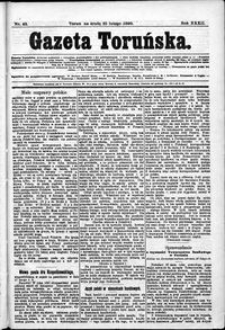 Gazeta Toruńska 1898, R. 32 nr 43