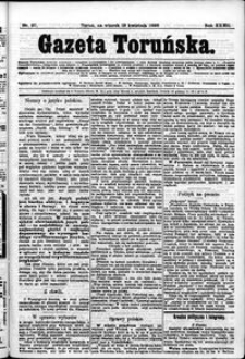 Gazeta Toruńska 1898, R. 32 nr 87