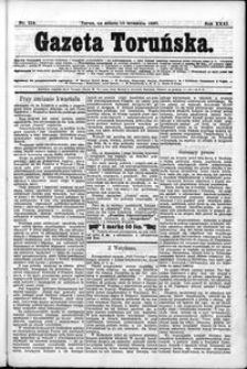 Gazeta Toruńska 1897, R. 31 nr 214