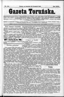 Gazeta Toruńska 1897, R. 31 nr 218