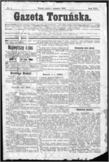 Gazeta Toruńska 1896, R. 30 nr 1