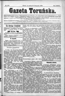 Gazeta Toruńska 1898, R. 32 nr 274