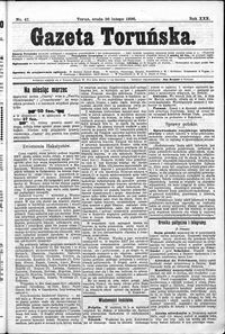 Gazeta Toruńska 1896, R. 30 nr 47