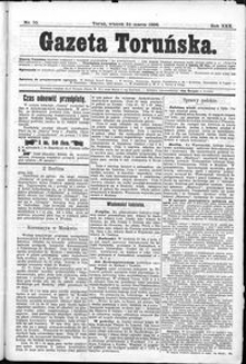 Gazeta Toruńska 1896, R. 30 nr 70