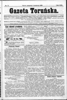 Gazeta Toruńska 1896, R. 30 nr 77