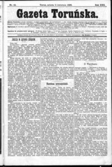 Gazeta Toruńska 1896, R. 30 nr 83