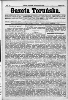 Gazeta Toruńska 1896, R. 30 nr 87