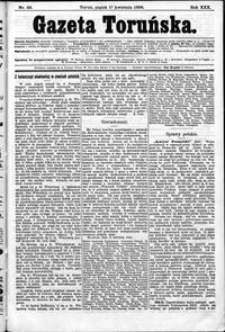 Gazeta Toruńska 1896, R. 30 nr 88