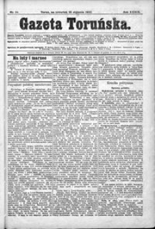 Gazeta Toruńska 1900, R. 34 nr 19