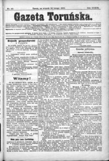 Gazeta Toruńska 1900, R. 34 nr 40