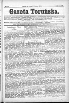 Gazeta Toruńska 1900, R. 34 nr 47