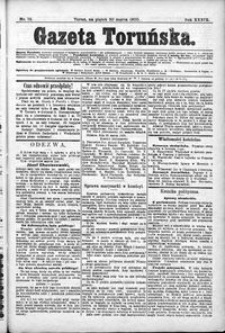 Gazeta Toruńska 1900, R. 34 nr 73
