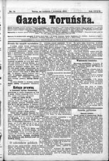 Gazeta Toruńska 1900, R. 34 nr 75