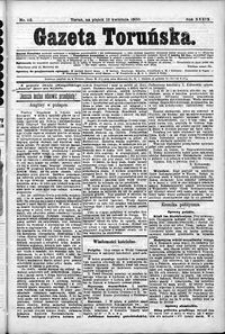 Gazeta Toruńska 1900, R. 34 nr 85