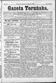 Gazeta Toruńska 1900, R. 34 nr 92