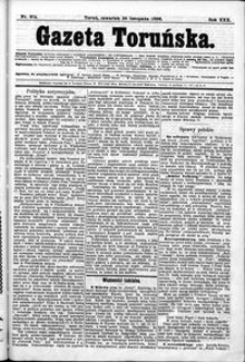 Gazeta Toruńska 1896, R. 30 nr 274
