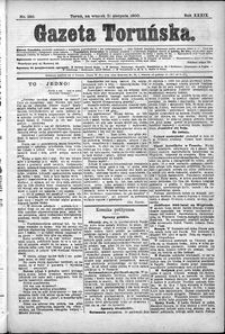 Gazeta Toruńska 1900, R. 34 nr 190