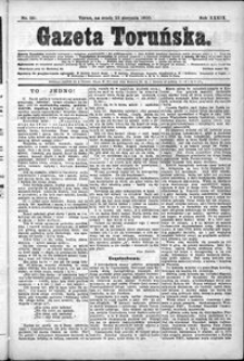 Gazeta Toruńska 1900, R. 34 nr 191