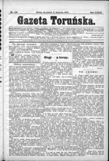 Gazeta Toruńska 1900, R. 34 nr 199