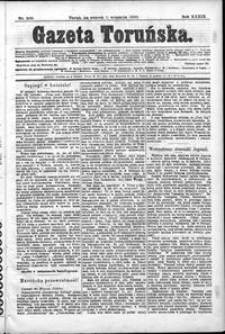 Gazeta Toruńska 1900, R. 34 nr 208