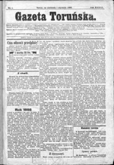 Gazeta Toruńska 1899, R. 33 nr 1