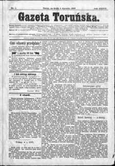 Gazeta Toruńska 1899, R. 33 nr 3