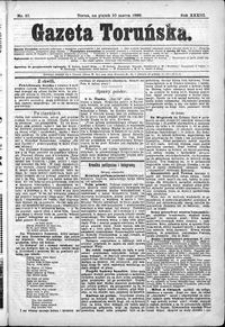 Gazeta Toruńska 1899, R. 33 nr 57