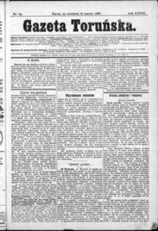 Gazeta Toruńska 1899, R. 33 nr 59