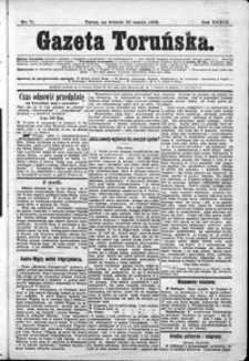Gazeta Toruńska 1899, R. 33 nr 71