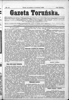 Gazeta Toruńska 1899, R. 33 nr 85