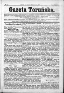 Gazeta Toruńska 1899, R. 33 nr 91