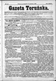 Gazeta Toruńska 1899, R. 33 nr 95