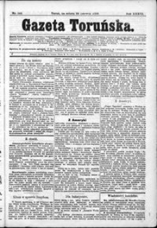 Gazeta Toruńska 1899, R. 33 nr 142