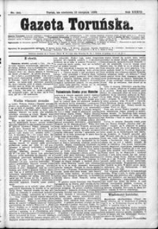 Gazeta Toruńska 1899, R. 33 nr 184 + dodatek