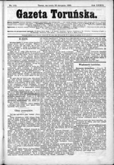 Gazeta Toruńska 1899, R. 33 nr 192