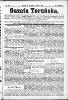 Gazeta Toruńska 1899, R. 33 nr 203