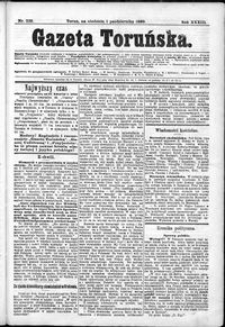 Gazeta Toruńska 1899, R. 33 nr 226