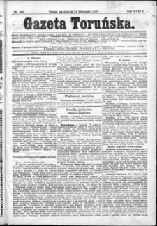 Gazeta Toruńska 1899, R. 33 nr 262