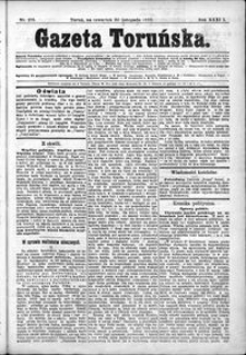 Gazeta Toruńska 1899, R. 33 nr 275