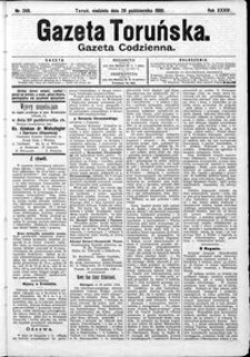 Gazeta Toruńska 1900, R. 34 nr 249