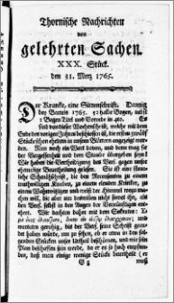 Thornische Nachrichten von Gelehrten Sachen, 1765.03.31 nr 30