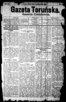 Gazeta Toruńska 1914, R. 50 nr 3 + dodatek