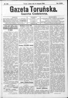 Gazeta Toruńska 1900, R. 34 nr 259