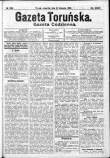 Gazeta Toruńska 1900, R. 34 nr 263