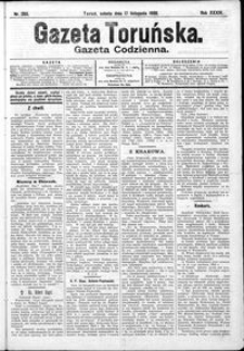 Gazeta Toruńska 1900, R. 34 nr 265