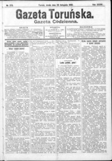Gazeta Toruńska 1900, R. 34 nr 273