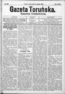 Gazeta Toruńska 1900, R. 34 nr 284